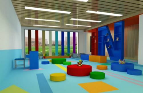 幼兒園地面怎么設計？問問環(huán)保地坪涂料施工公司更靠譜